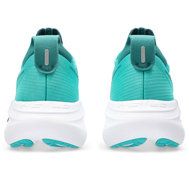 ASICS GEL-NIMBUS 27 (MENS) WAVE TEAL/SAXON GREEN