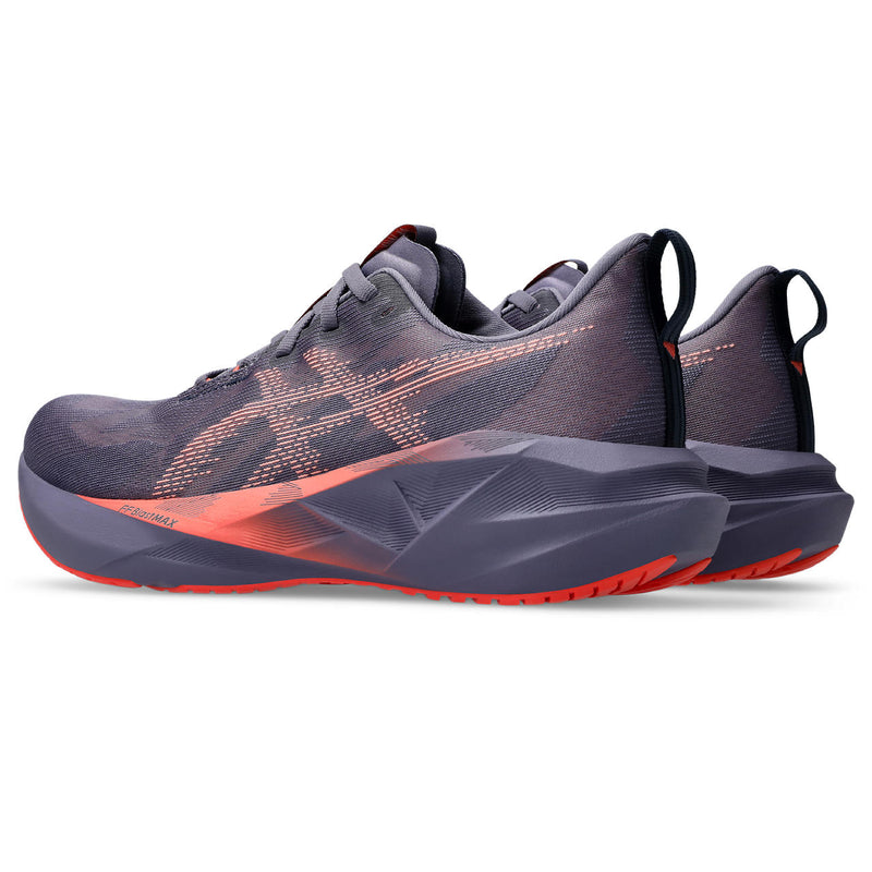 ASICS NOVABLAST 5 (MENS) GREYISH PURPLE/CORAL REEF