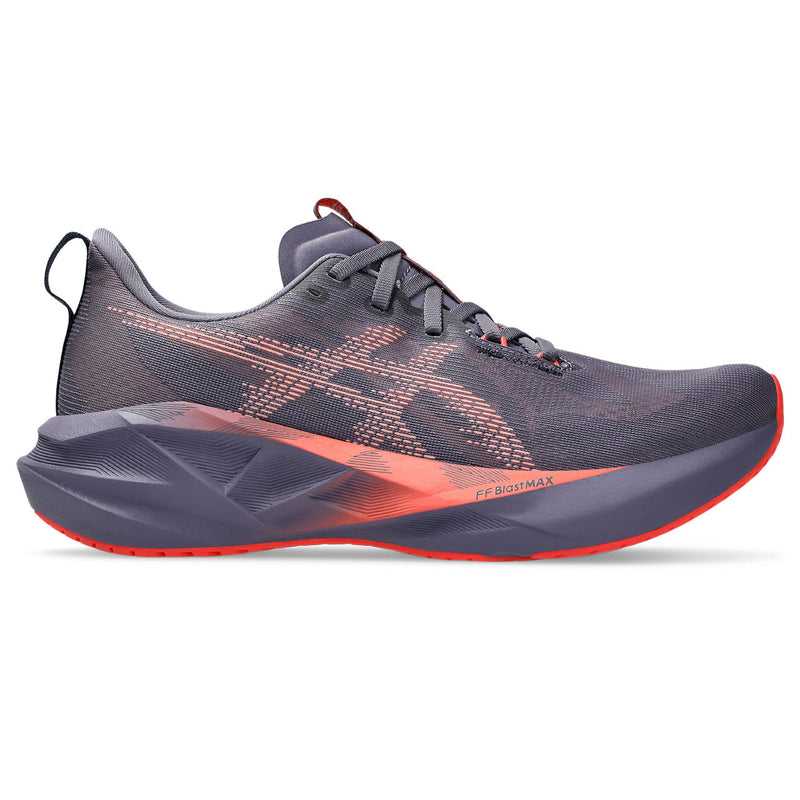 ASICS NOVABLAST5 27.5cmオリジナルパープル/コーラルレッド