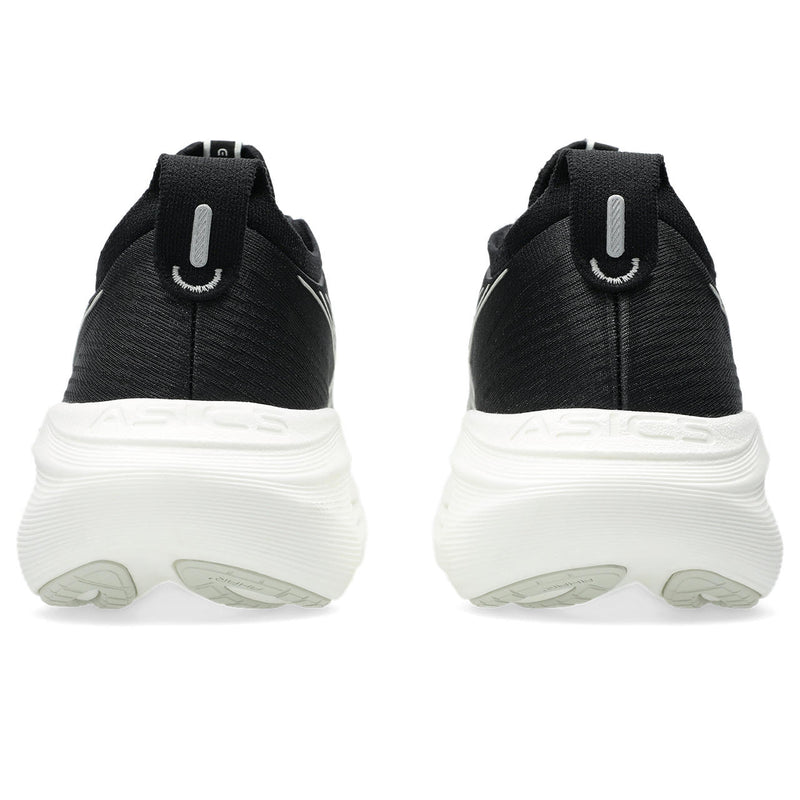 ASICS GEL-NIMBUS 27 (WOMENS) BLACK/LAKE GREY (WIDE)
