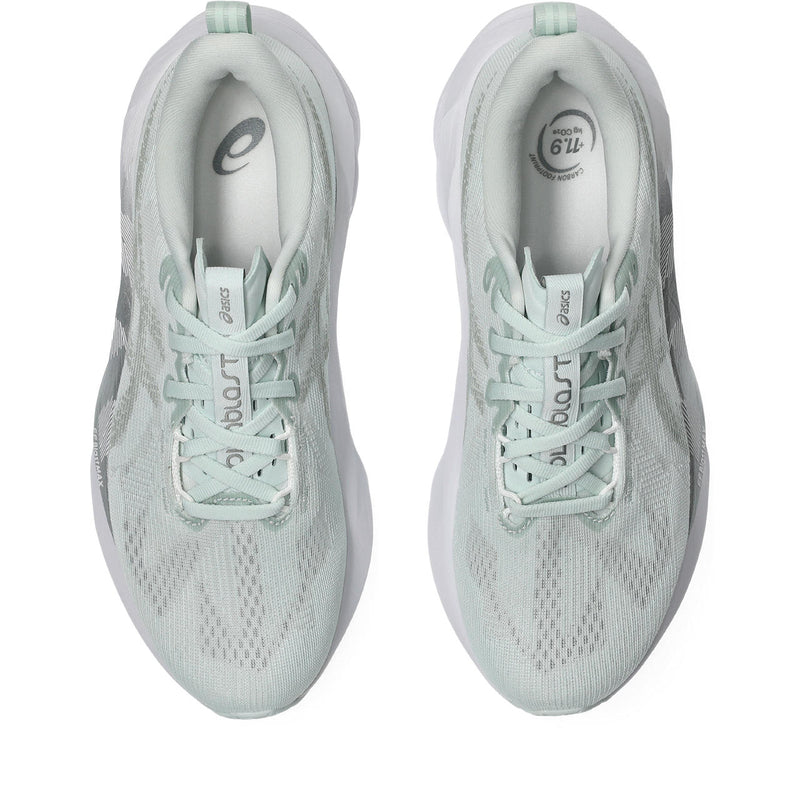 ASICS NOVABLAST 5 (WOMENS) PURE AQUA/SEAL GREY