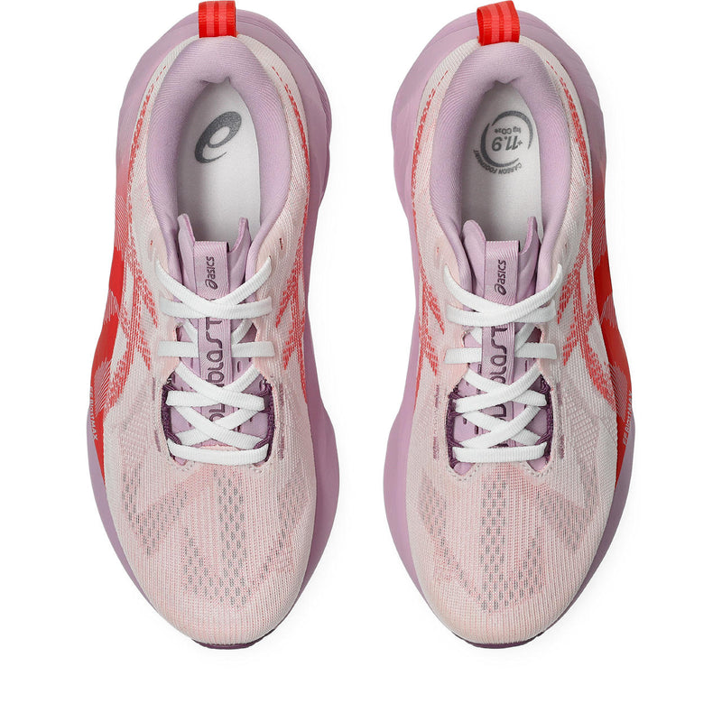 ASICS NOVABLAST 5 (WOMENS) WHITE/CORAL REEF WIDE – Runtrip Store