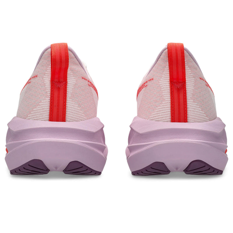 ASICS NOVABLAST 5 (WOMENS) WHITE/CORAL REEF WIDE
