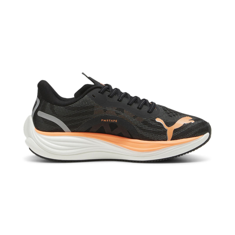 PUMA Velocity Nitro 3 Wide (Men's) Puma Black/Puma Silver/Neon Citrus