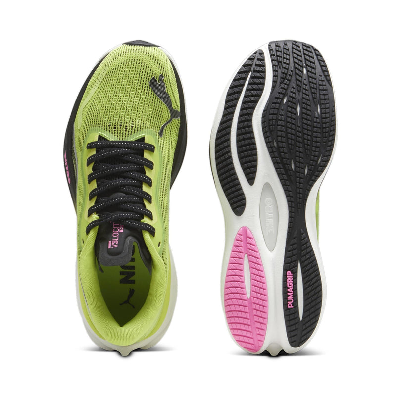 PUMA Velocity Nitro 3 Psychedelic Rush (Women's) Lime Pow/Puma Black/Poison Pink