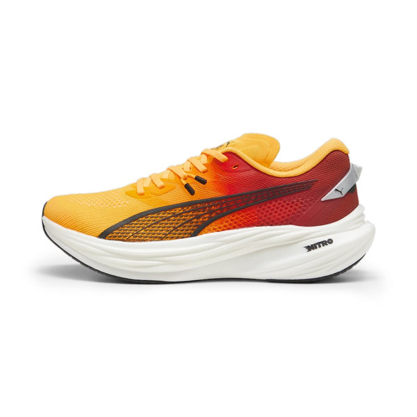 PUMA ディヴィエイト ニトロ 3 ファイアーグロー (MENS) SUN STREAM-SUNSET GLOW-PUMA