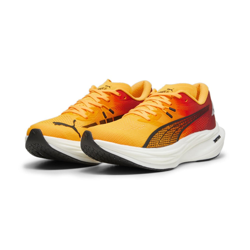 PUMA ディヴィエイト ニトロ 3 ファイアーグロー (MENS) SUN STREAM-SUNSET GLOW-PUMA