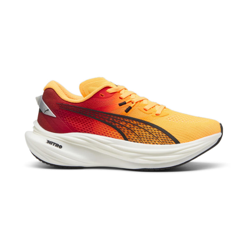 PUMA ディヴィエイト ニトロ 3 ファイアーグロー  (WOMENS) SUN STREAM-SUNSET GLOW-PUMA