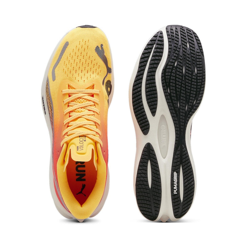 PUMA ヴェロシティ ニトロ 3 ファイアーグロー (MENS) SUN STREAM-SUNSET GLOW-PUMA