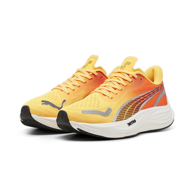 PUMA ヴェロシティ ニトロ 3 ファイアーグロー (WOMENS) SUN STREAM-SUNSET GLOW-PUMA