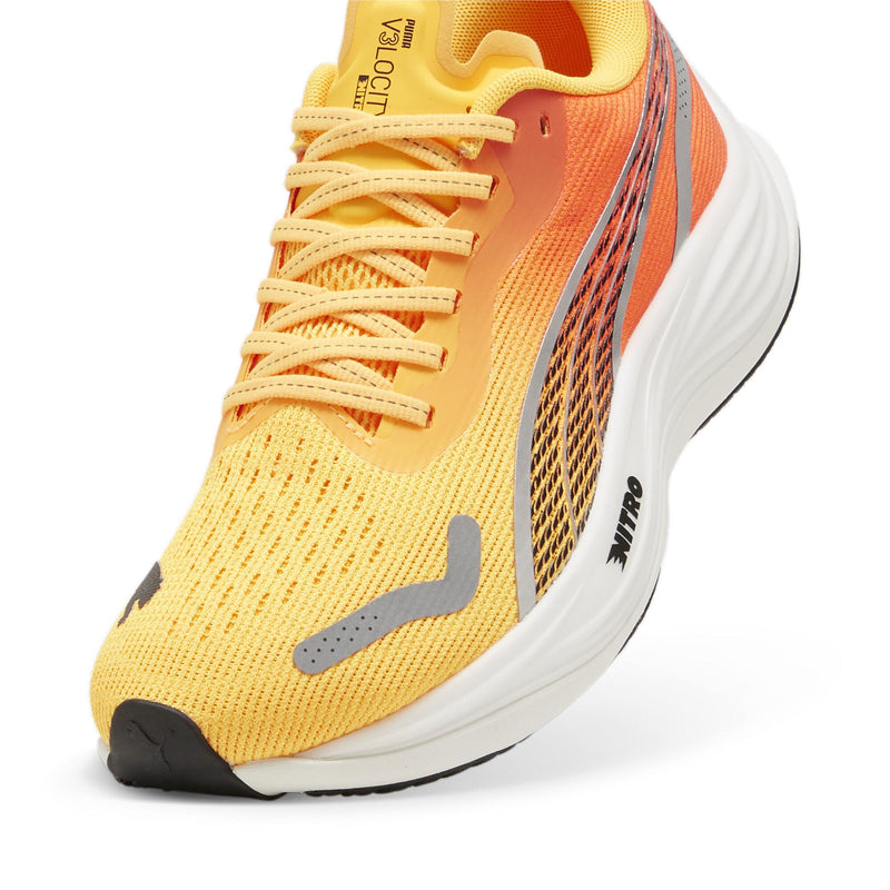 PUMA ヴェロシティ ニトロ 3 ファイアーグロー (WOMENS) SUN STREAM-SUNSET GLOW-PUMA