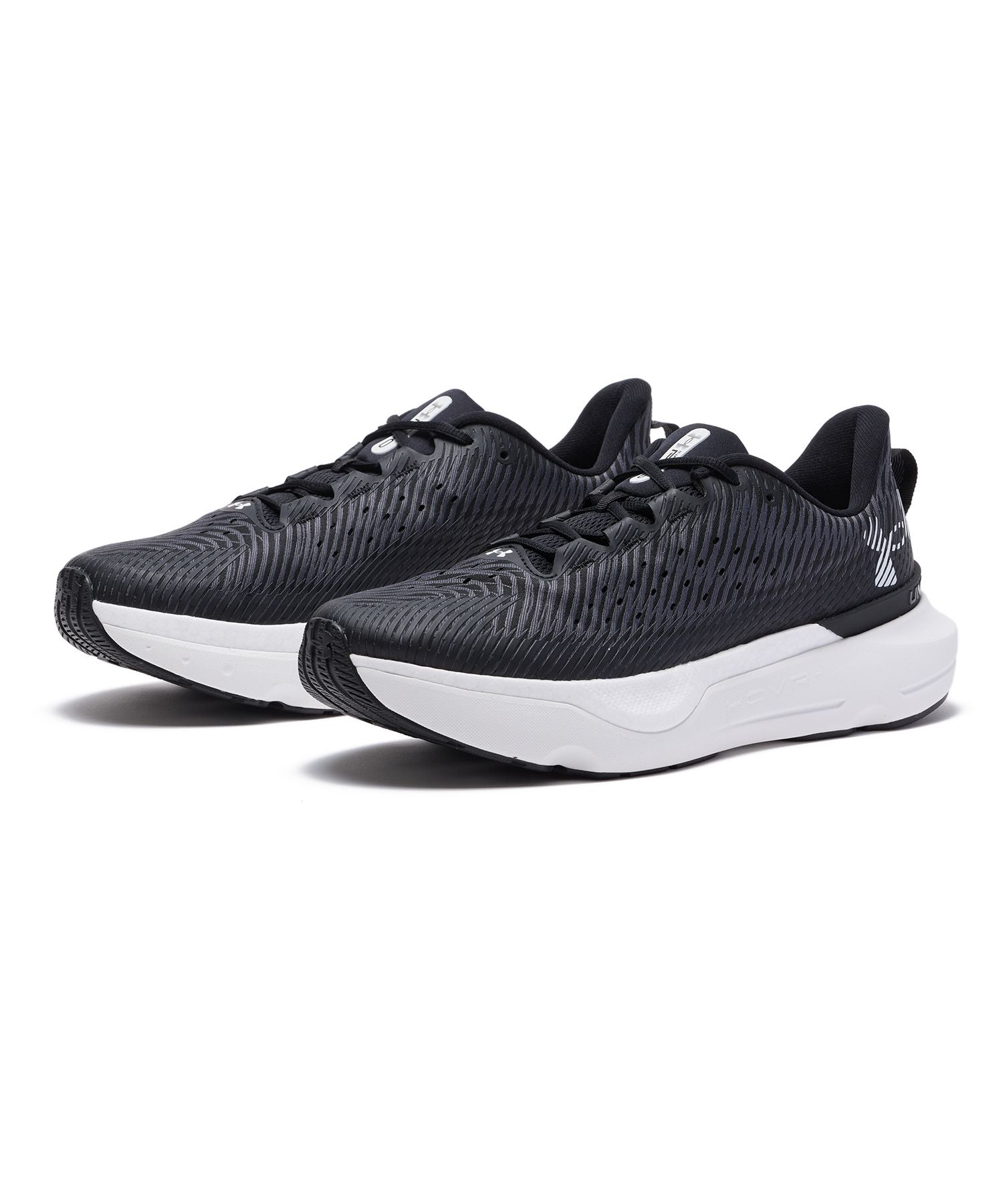 UNDER ARMOR UA Infinite Pro (Men's) Black / Castlerock / White