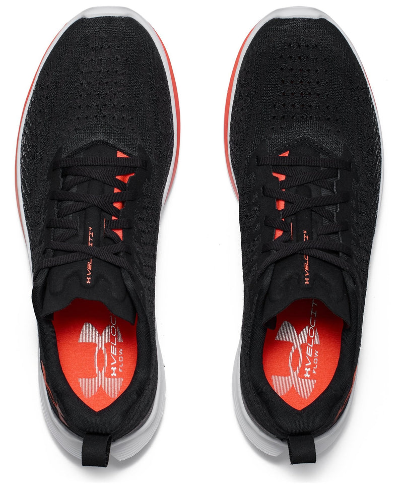 UNDER ARMOUR UA Velociti 4 (MENS) Black / Anthracite / Ares Red