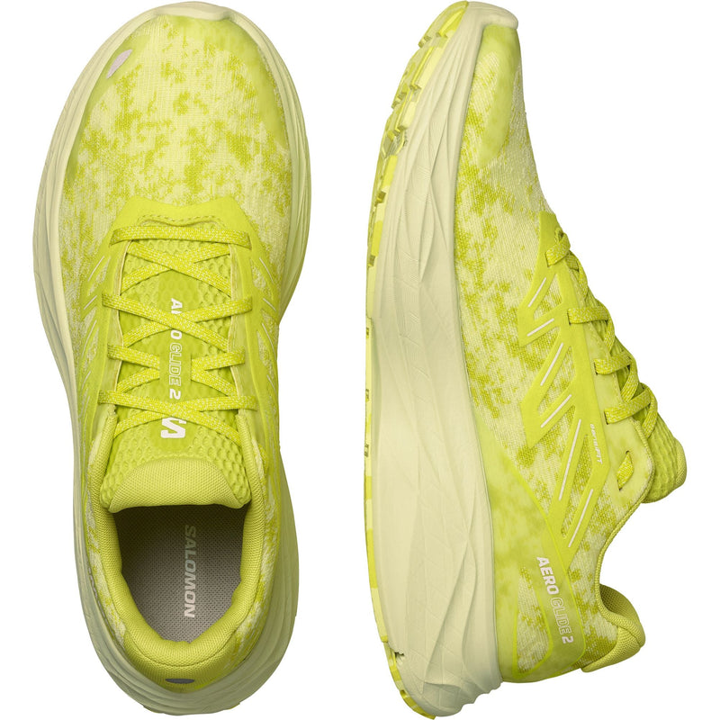 SALOMON AERO GLIDE 2（Men's） Sulphur Spring / Sunny Lime / White Jade