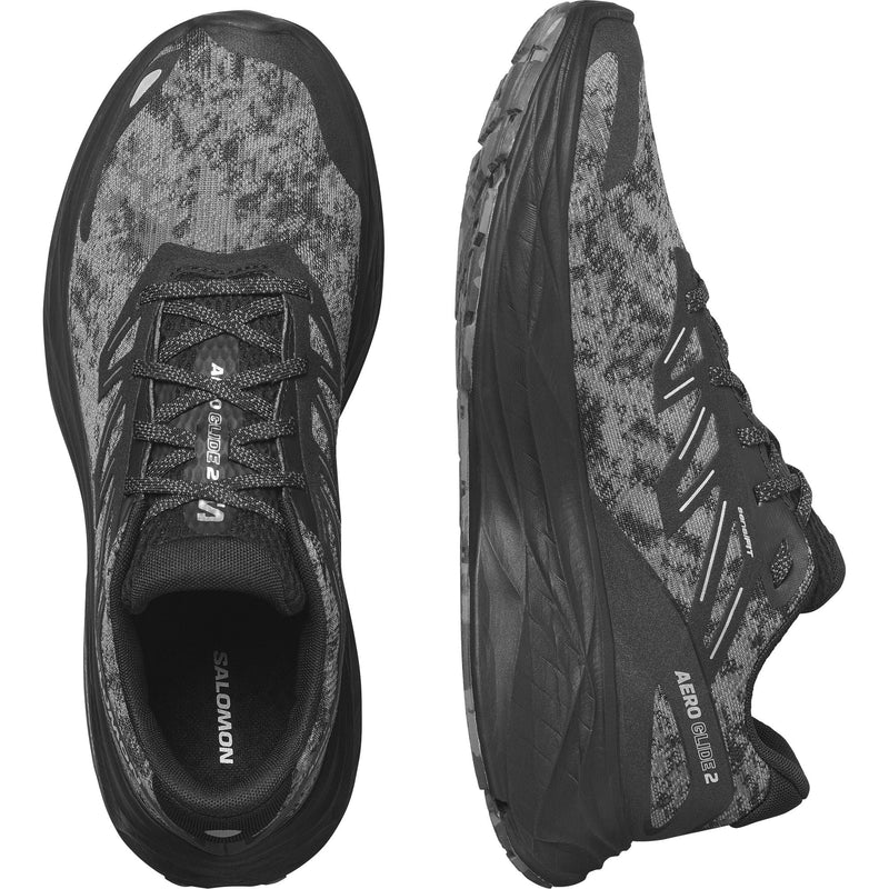 SALOMON AERO GLIDE 2 (Men's) Black / Phantom / Ghost Gray