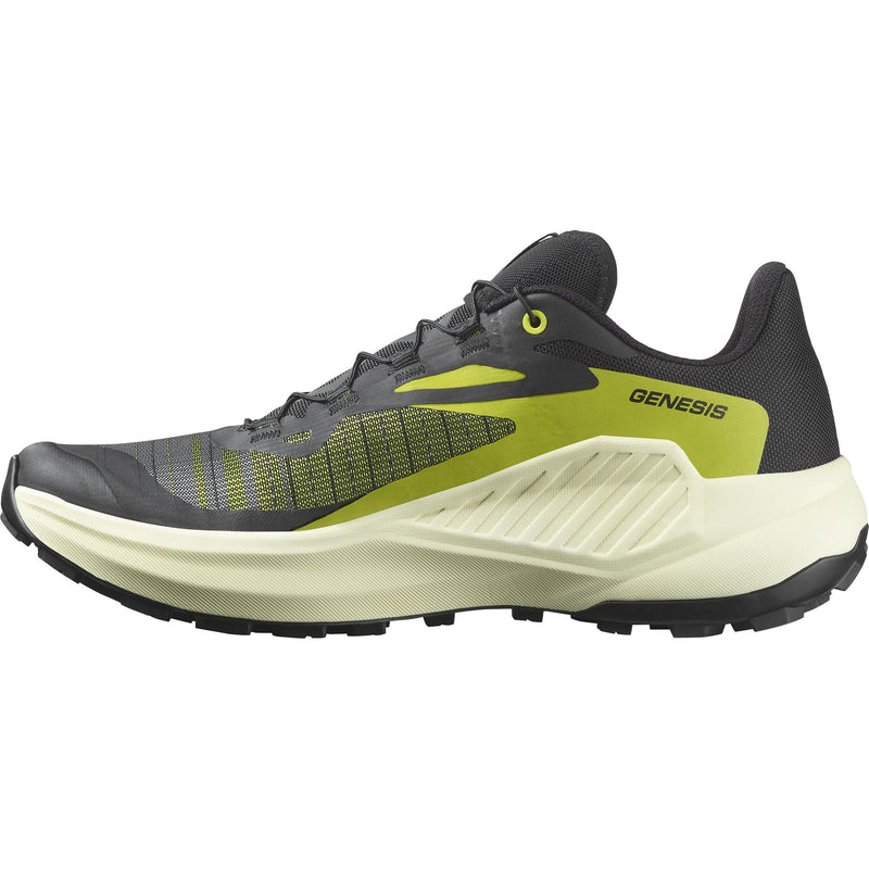 SALOMON GENESIS（Men's） Black / Sulphur Spring / Transparent Yellow