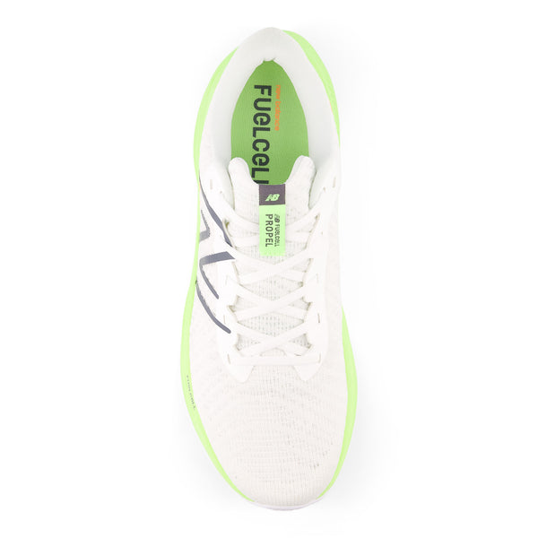 New Balance FuelCell Propel v4 NARROW (MENS) WHITE/LIME