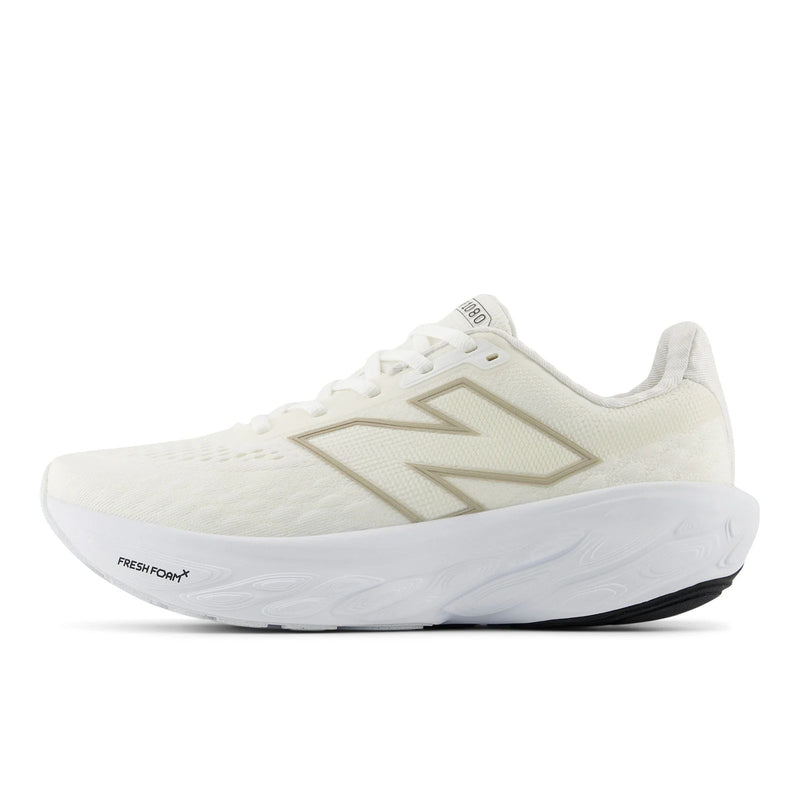 New Balance Fresh Foam X 1080 v14 (WOMENS) ALL WHITE（WIDE）