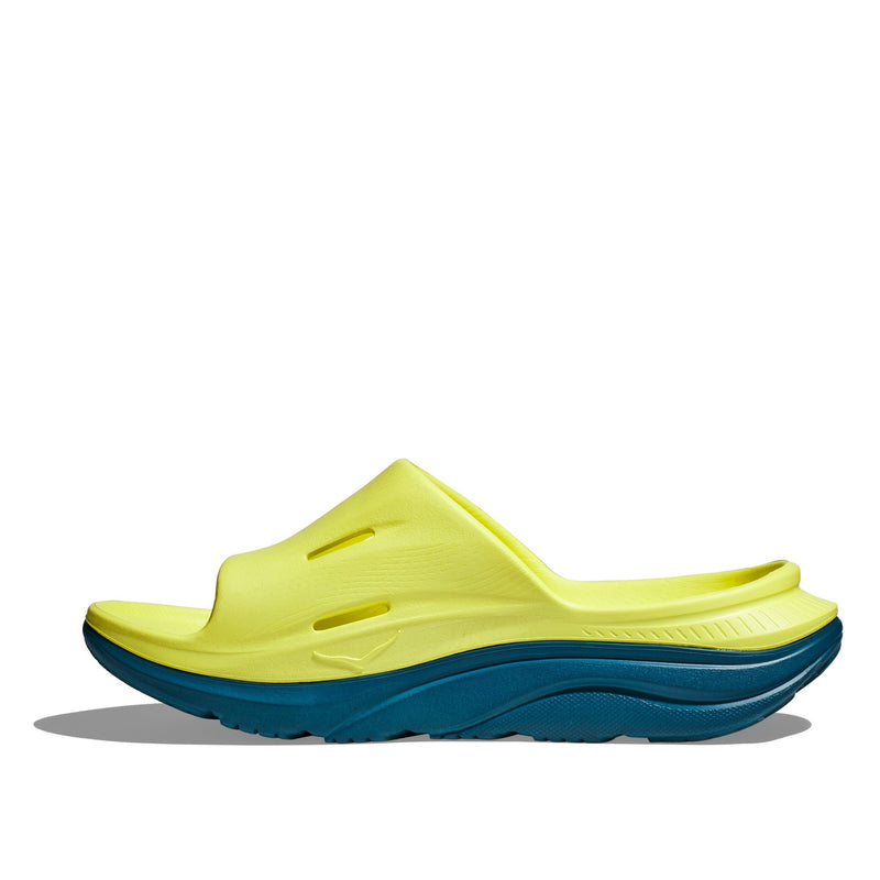 HOKA ORA RECOVERY SLIDE 3 (UNISEX) EVENING PRIMROSE / DEEP LAGOON