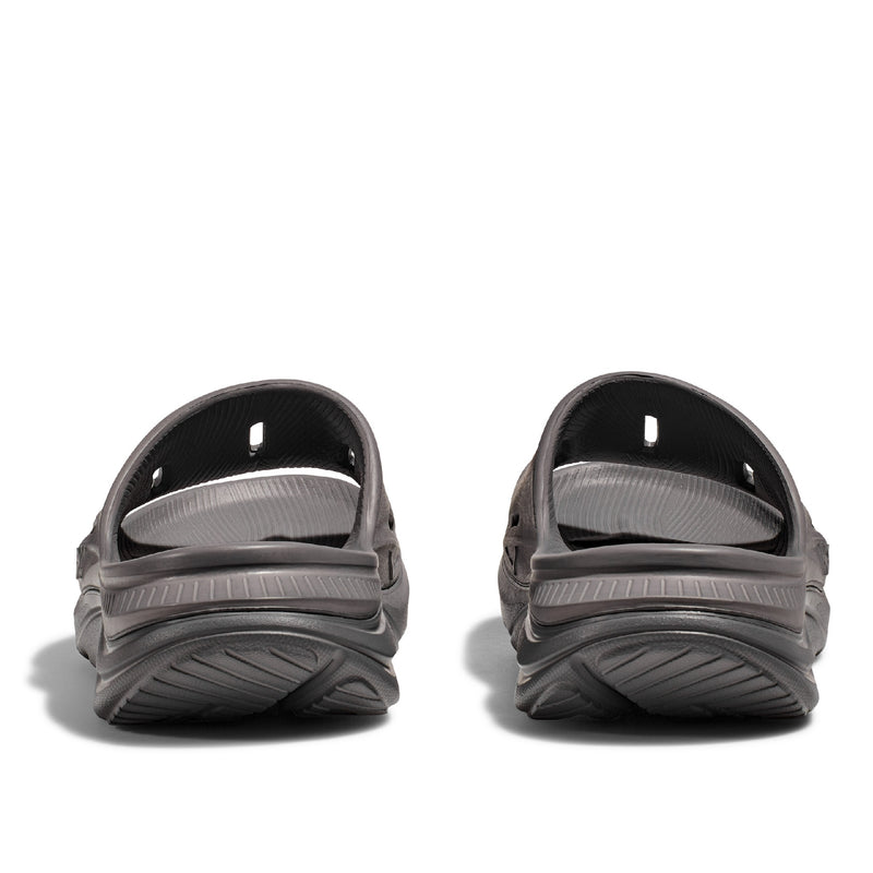 HOKA U ORA RECOVERY SLIDE 3 (UNISEX) GREY / GREY