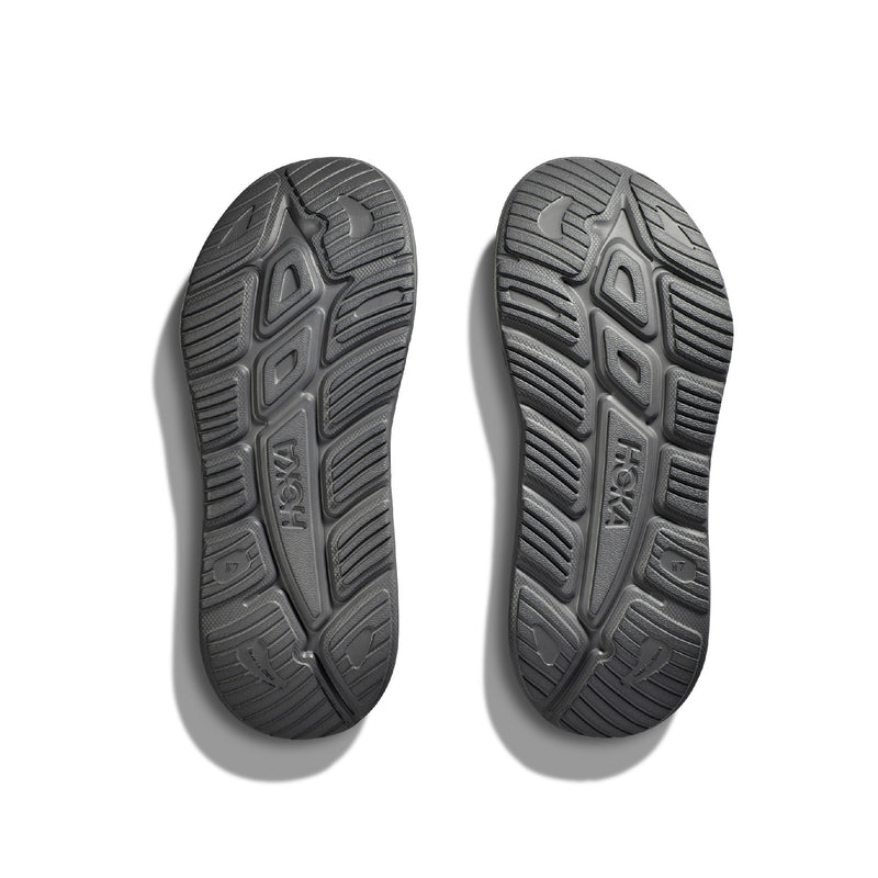 HOKA U ORA RECOVERY SLIDE 3 (UNISEX) GRAY / GRAY