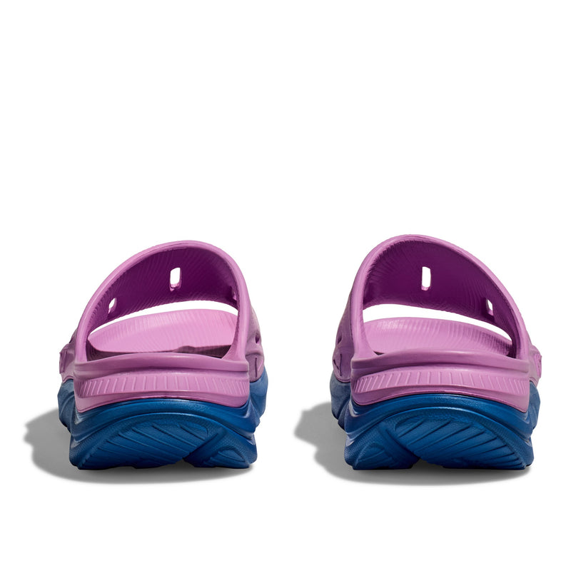 HOKA U ORA RECOVERY SLIDE 3 (UNISEX) CYCLAMEN / COASTAL SKY