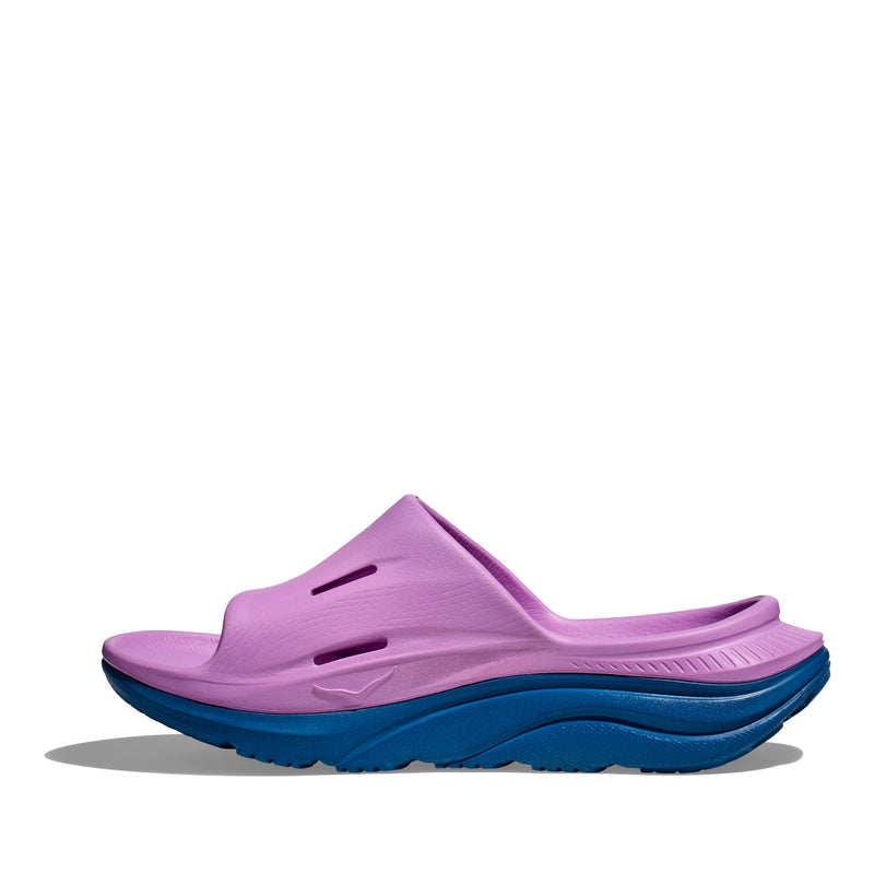 HOKA U ORA RECOVERY SLIDE 3 (UNISEX) CYCLAMEN / COASTAL SKY