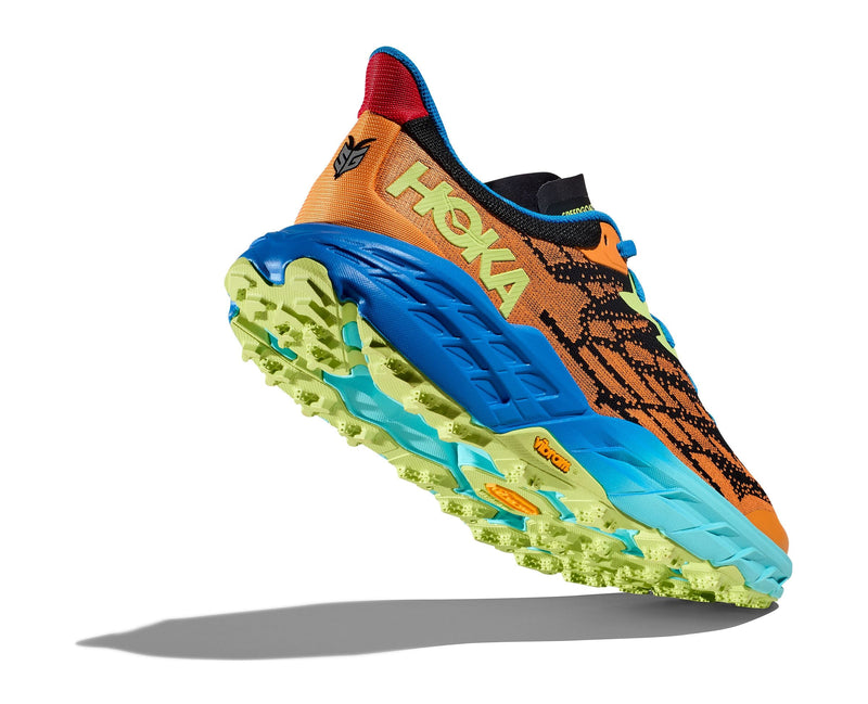 HOKA SPEEDGOAT 5 (Men's) SOLAR FLARE / DIVA BLUE