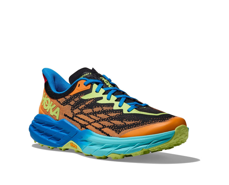 HOKA SPEEDGOAT 5 (Men's) SOLAR FLARE / DIVA BLUE