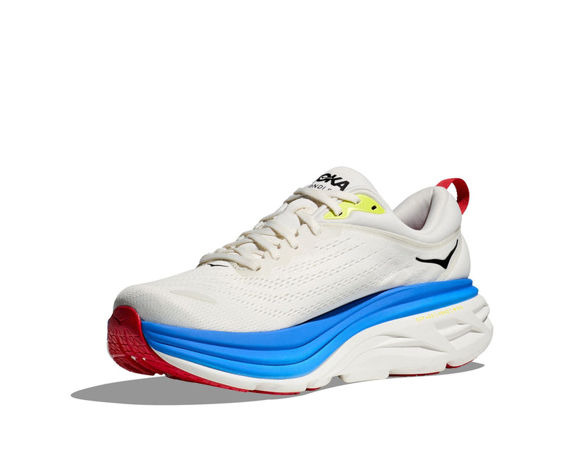 HOKA BONDI 8 (Men's) BLANC DE BLANC / VIRTUAL BLUE