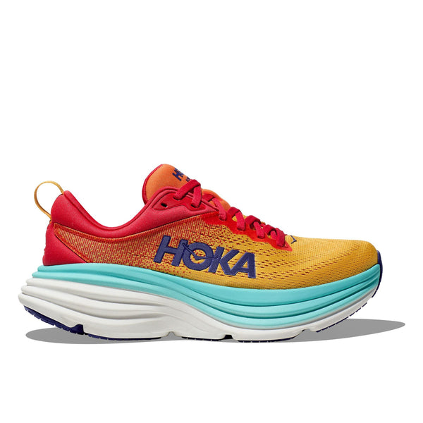 HOKA BONDI 8（Men's） CERISE / CLOUDLESS