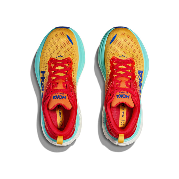 HOKA BONDI 8（Men's） CERISE / CLOUDLESS