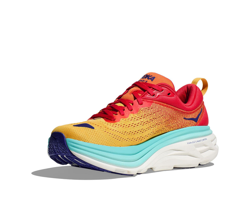 HOKA BONDI 8（Men's） CERISE / CLOUDLESS