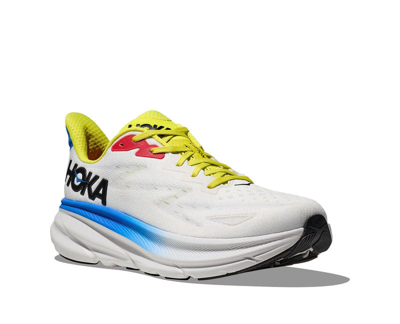 HOKA CLIFTON 9 (Men's) BLANC DE BLANC / VIRTUAL BLUE