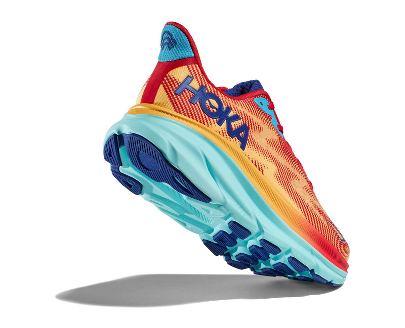 HOKA CLIFTON 9（Men's） CERISE / CLOUDLESS