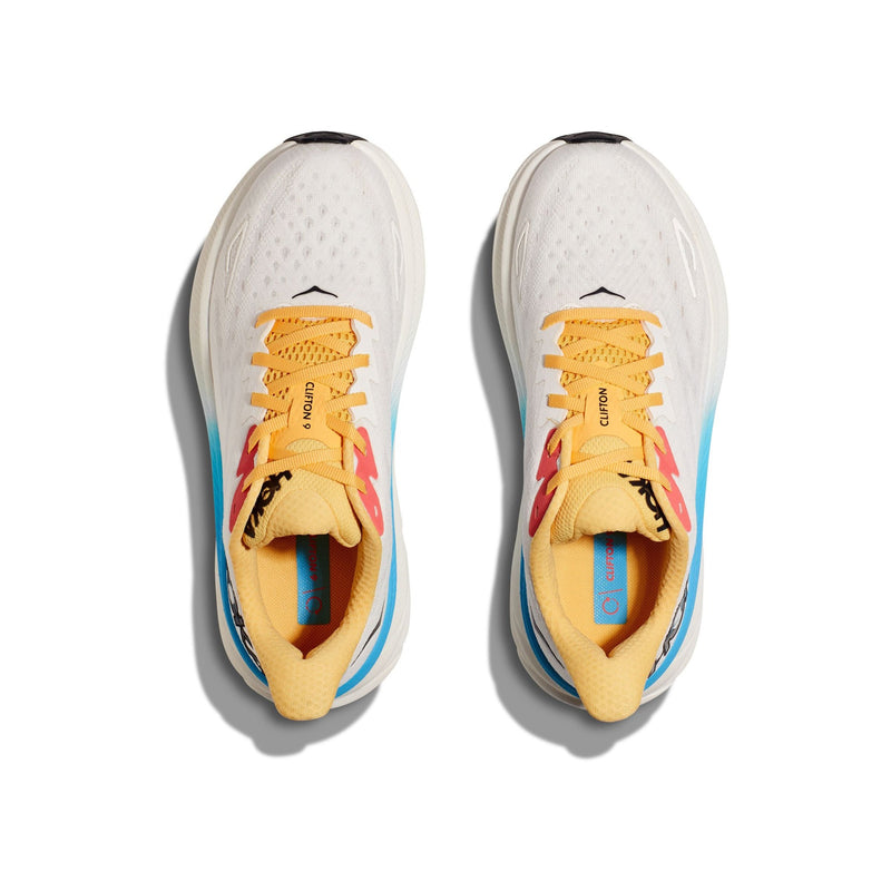 HOKA CLIFTON 9 (Women's) BLANC DE BLANC / SWIM DAY