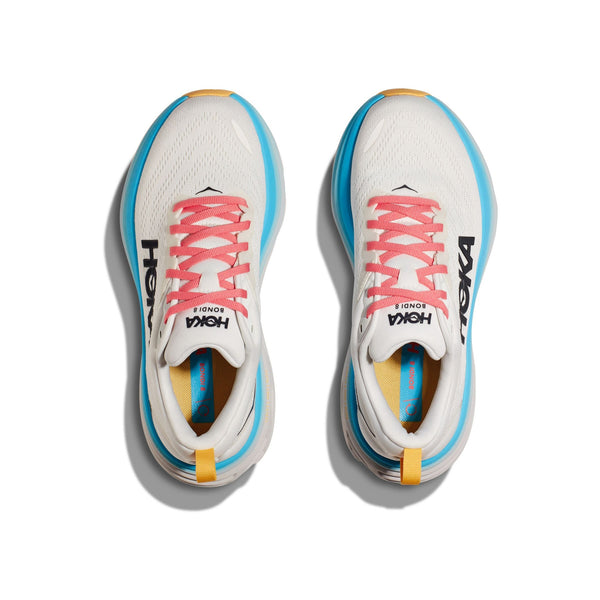 HOKA BONDI 8 (Women's) BLANC DE BLANC / SWIM DAY