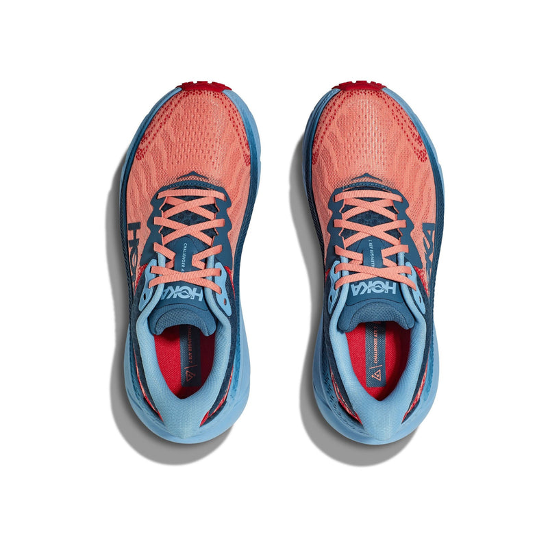 HOKA CHALLENGER 7 (Women's) PAPAYA / REAL TEAL