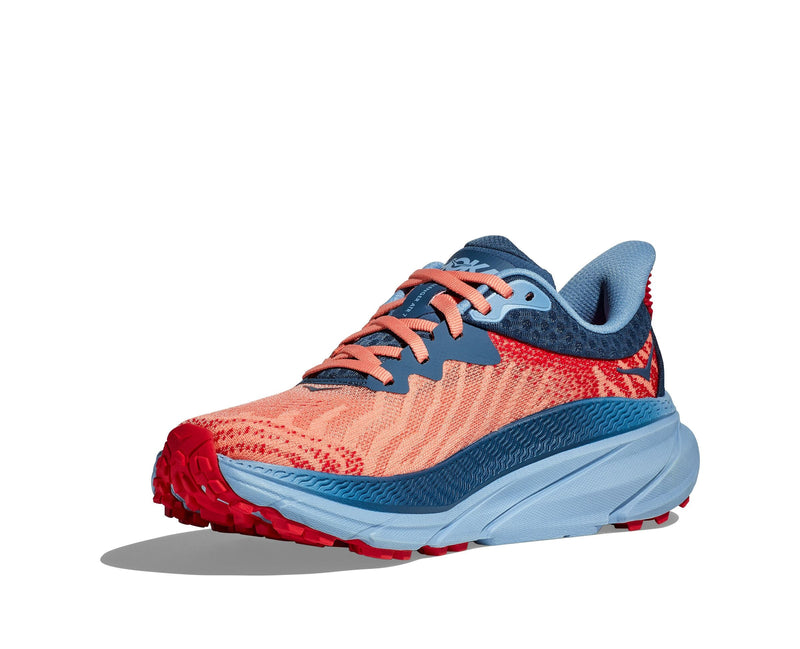 HOKA CHALLENGER 7 (Women's) PAPAYA / REAL TEAL