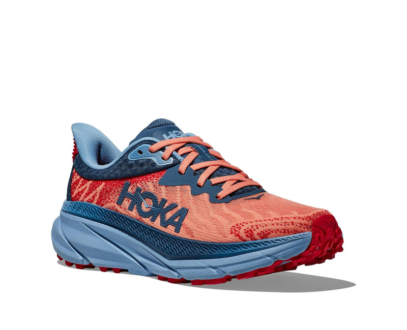 HOKA CHALLENGER 7 (Women's) PAPAYA / REAL TEAL