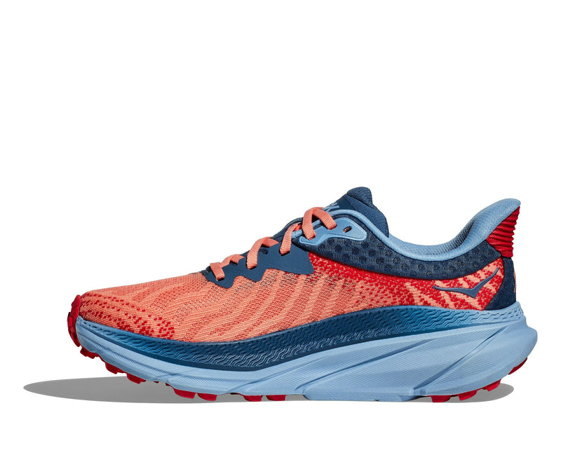 HOKA CHALLENGER 7 (Women's) PAPAYA / REAL TEAL