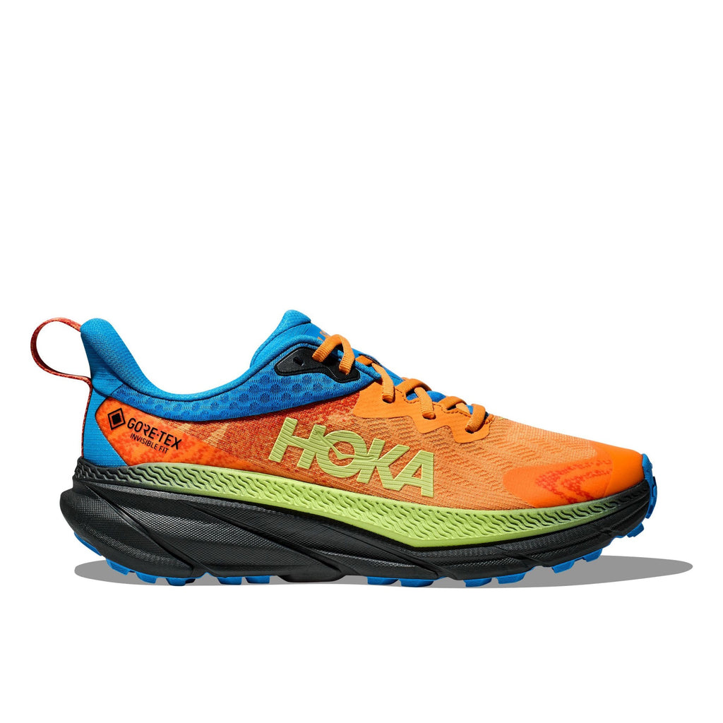 HOKA CHALLENGER 7 GTX（Men's） BLACK / SOLAR FLARE