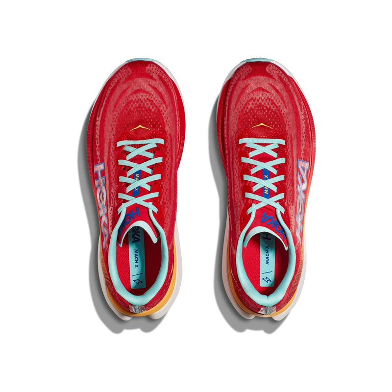 HOKA MACH X (Men's) CERISE / CLOUDLESS