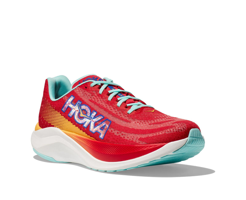 HOKA MACH X (Men's) CERISE / CLOUDLESS