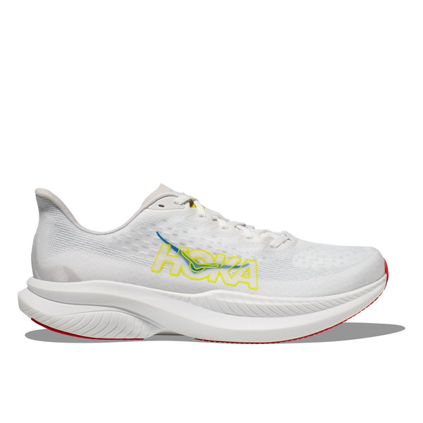 HOKA MACH 6 (Men's) WHITE / NIMBUS CLOUD