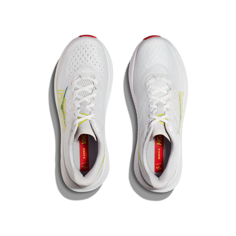 HOKA MACH 6（Men's） WHITE / NIMBUS CLOUD