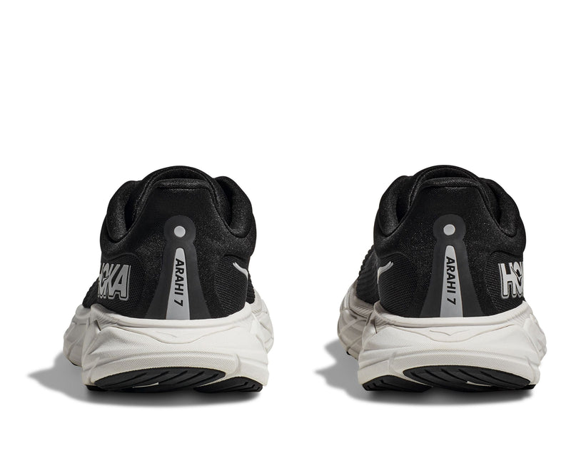 HOKA ARAHI 7 Wide (Women's) BLACK / WHITE