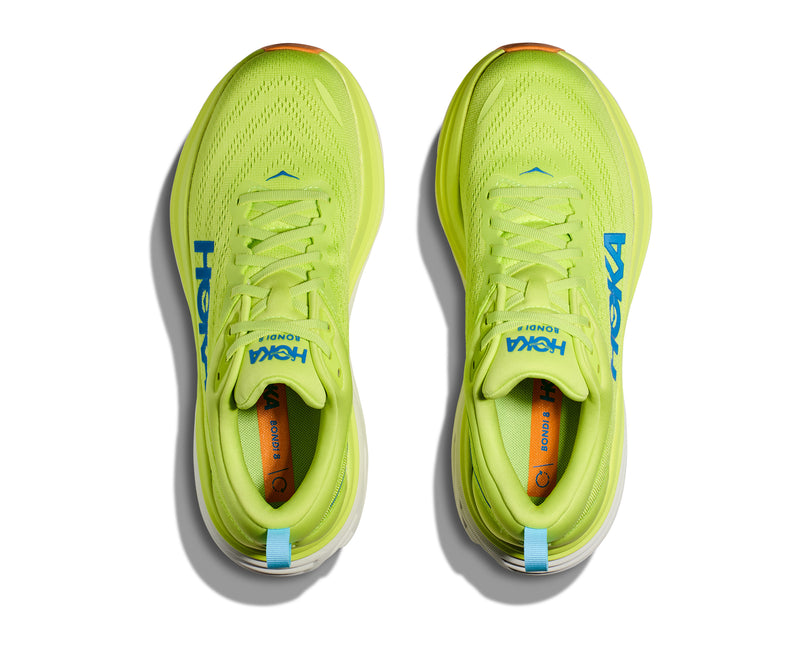 HOKA M BONDI 8 (MENS) LETTUCE / SOLAR FLARE