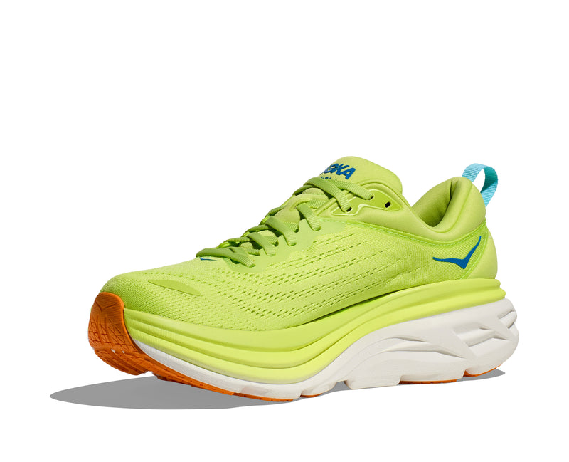 HOKA M BONDI 8 (MENS) LETTUCE / SOLAR FLARE