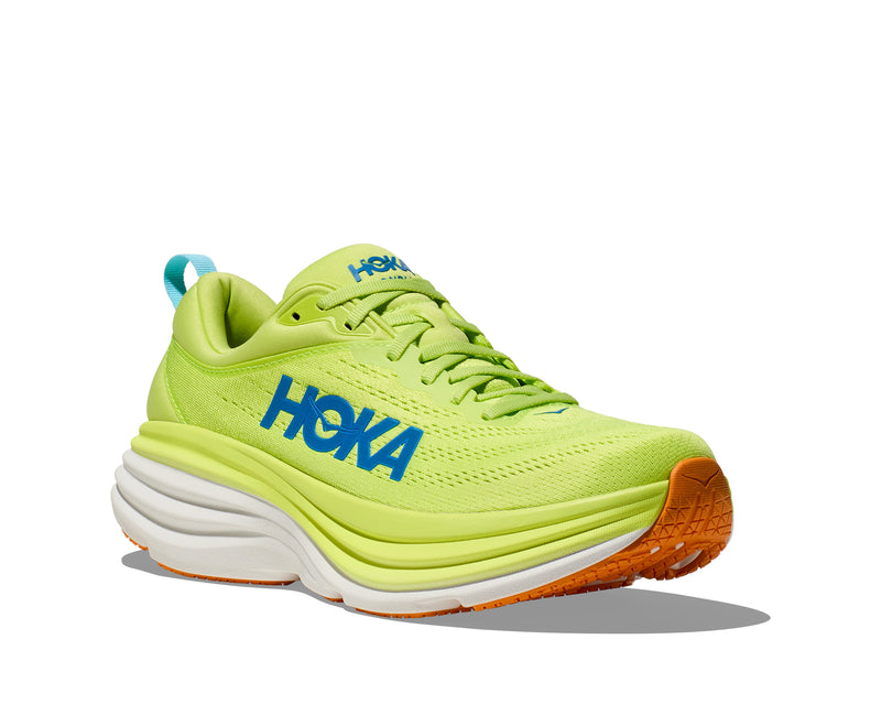 HOKA M BONDI 8 (MENS) LETTUCE / SOLAR FLARE